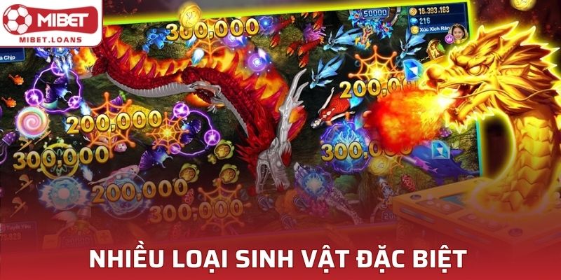 Nhiều loại sinh vật đặc biệt