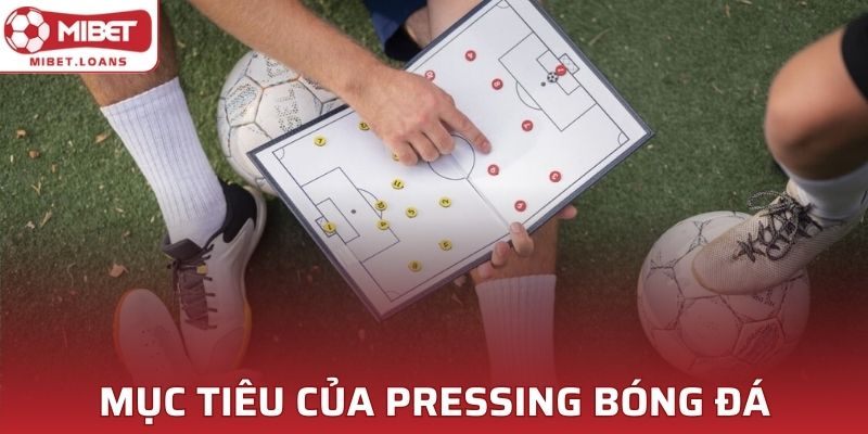 Pressing đóng vai trò quan trọng trong chiến thuật